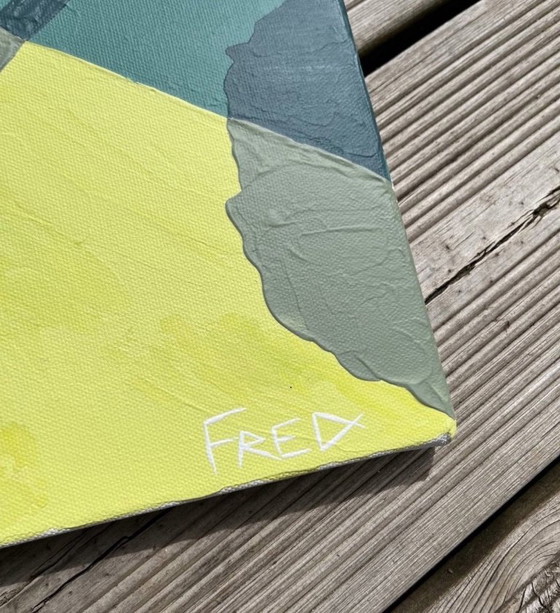 Image 1 of Acrilico su tela, cornice 41x33cm