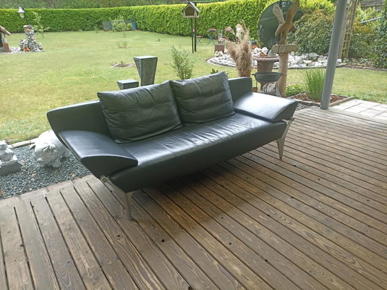 Image 1 of Sofá icónico de diseño en piel "Rolf Benz" modelo 1600. ¡En excelente estado!