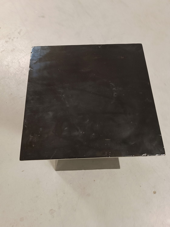 Image 1 of Geometric wooden side table 