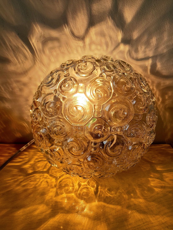 Image 1 of Applique ou plafonnier Helena Tynell escargots 1970