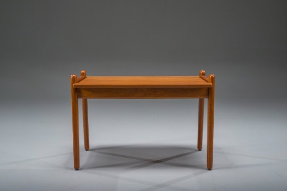 Image 1 of Tavolino in teak di metà secolo, disegnato da Fredrik A. Kayser per Vatne, Norvegia, anni '60.