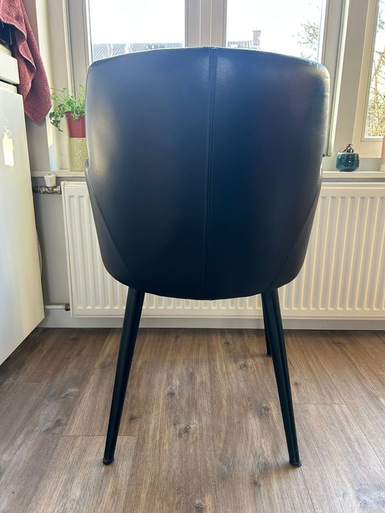 Image 1 of 6 sedie da pranzo Goossens "Balt" nere