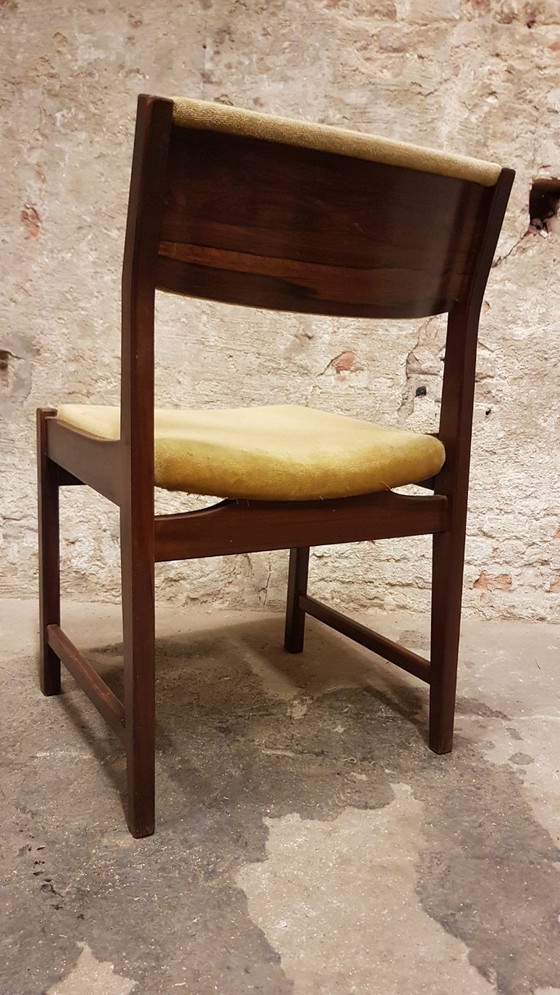 Image 1 of 4 x Vintage Danish Rosewood dining chair 1950s-60s