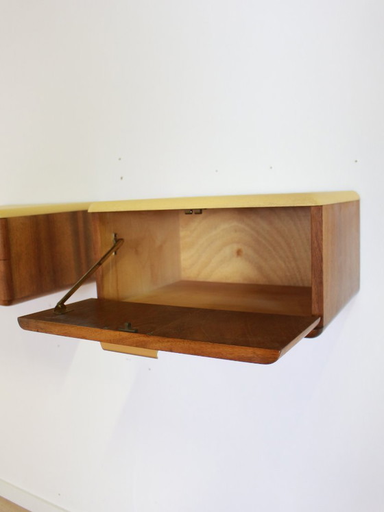 Image 1 of 2× bedside tables – A. Patijn Zijlstra Joure vintage