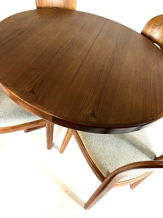 Image 1 of Vintage extendable Danish dining table, Bramin ‘60
