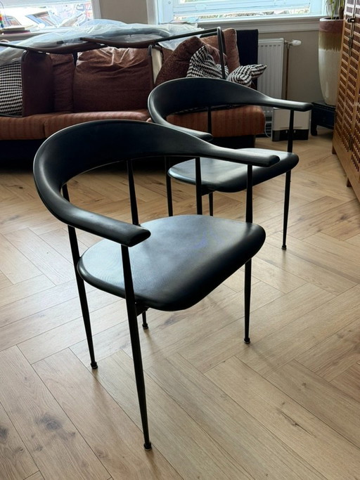 Fase P40 Black Edition – Fasem, fauteuils, Leather, Metal