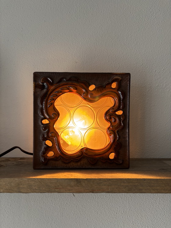 Image 1 of Rara lampada da parete vintage Pan Leuchten Fat Lava, anni '60