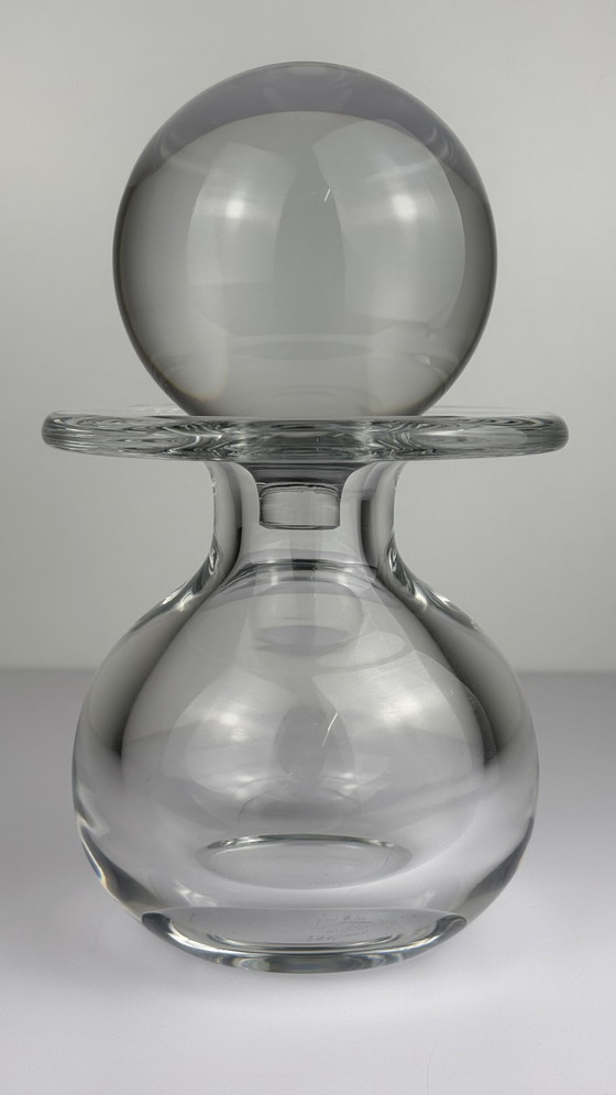 Image 1 of Saint Louis Kristall Val St Lambert Flakon 'Arôme' Entwurf Georges Saulterre