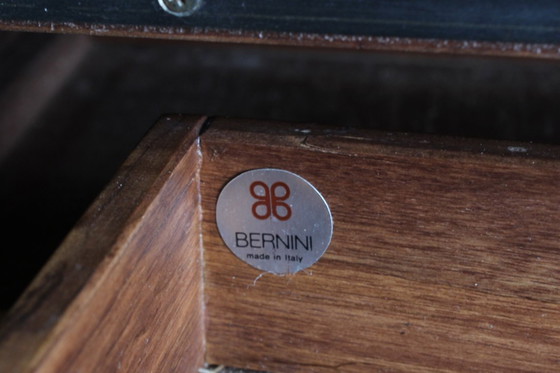 Image 1 of Buffet vintage en noyer, signé Silvio Coppola pour Bernini, années 1960