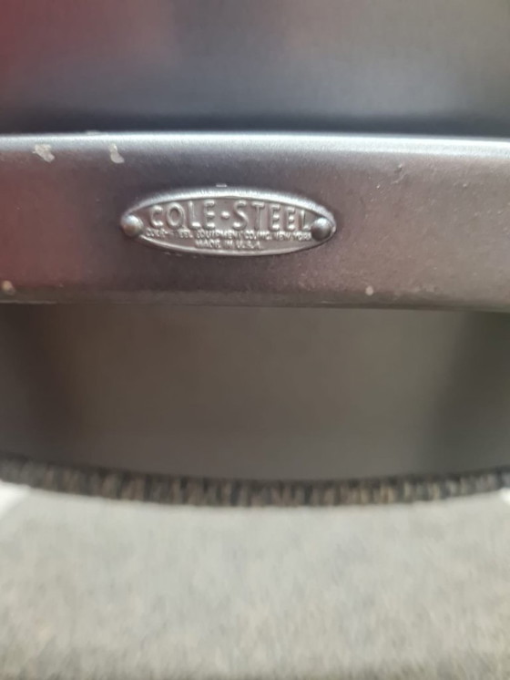 Image 1 of Sedia da ufficio in acciaio Cole di metà secolo, USA, anni '50