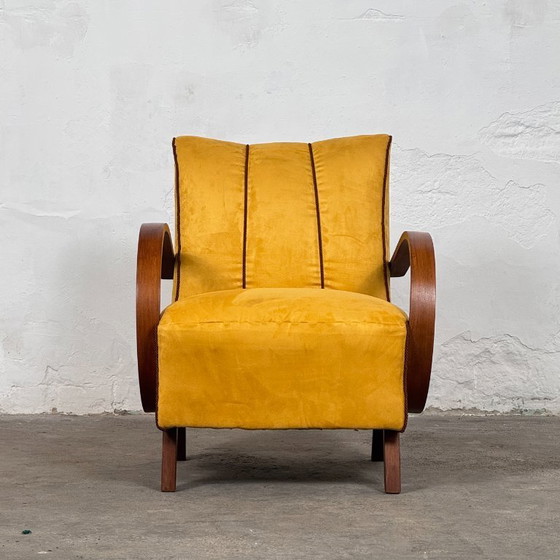 Image 1 of Par de sillones Art Déco de Jindřich Halabala para UP Závody, años 30