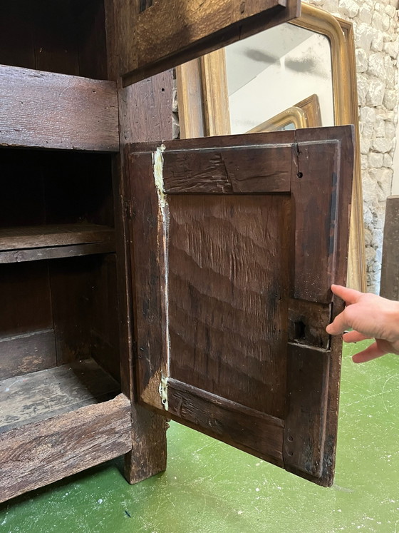 Buffet mit 4 Türen, 18. Jahrhundert, Highboards, Holz, Braun (Foto 11 von 15)