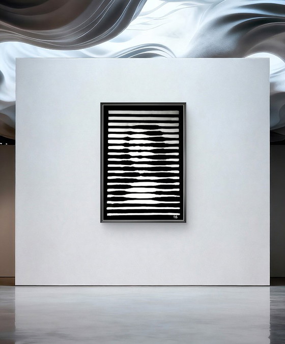 Image 1 of Walter Geraci - Gioconda Stripes XL white