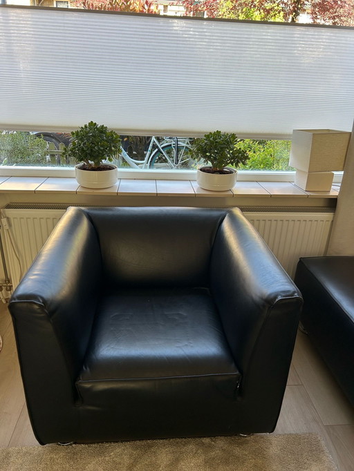 Gelderland 4800 Complete Set Zwart Leer