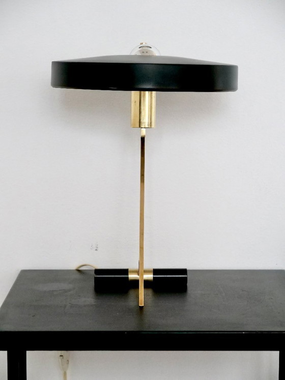 Philips Louis Kalff Mid Century Diplomat Z Lamp – Table lamps, Brass (photo 3 of 24)