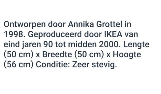 Image 1 of Vintage IKEA Side Table Ilen