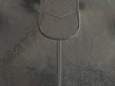 Vintage Leather Travel Bag, Black