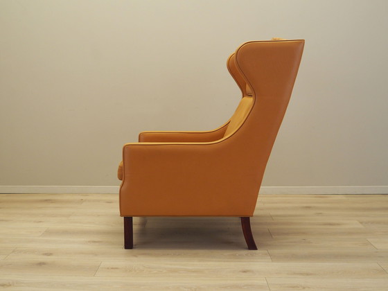 Image 1 of Oranger Sessel, dänisches Design, 1970er Jahre, Produktion: Dänemark