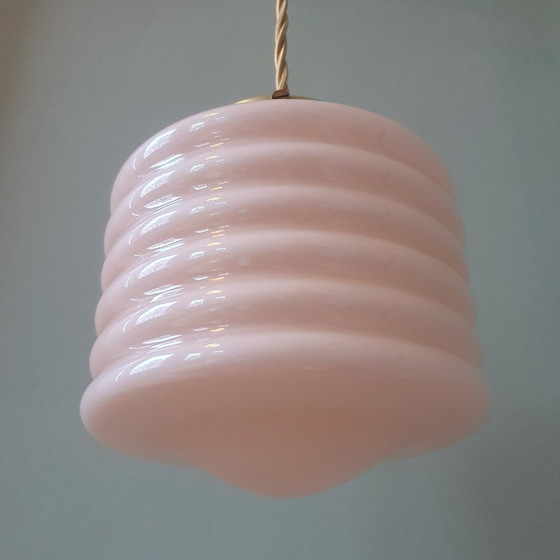 Lampada a Sospensione Vintage Francese 'Lampion' Colore Rosa Pastello – Lampade a sospensione, Metal (photo 10 of 22)