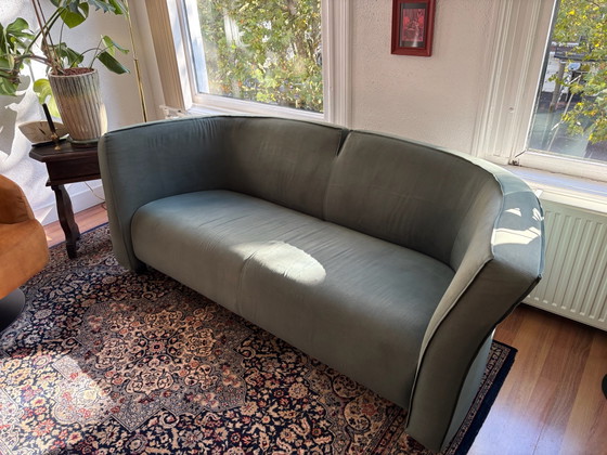 Vintage Young International Sofa - 2.5 seater - Dark Grey-Green – 2 seaters, Other, Textile (photo 4 of 11)