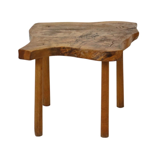 Image 1 of Rustieke Bijzettafel Wortelhout Boomstam