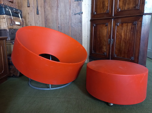 Ferlea "Pop," chair. Design Enzo Berti, Italia
