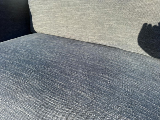 Keijser en Co Sofa Jeansblau, Keijser&Co, Ecksofas, Metall, Stoff (Foto 5 von 7)