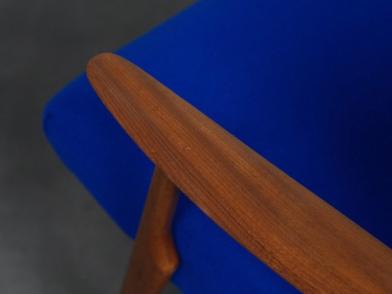Fauteuil Scandinave Moderne, Danemark, années 1960 – Wool, Vintage (photo 7 of 9)