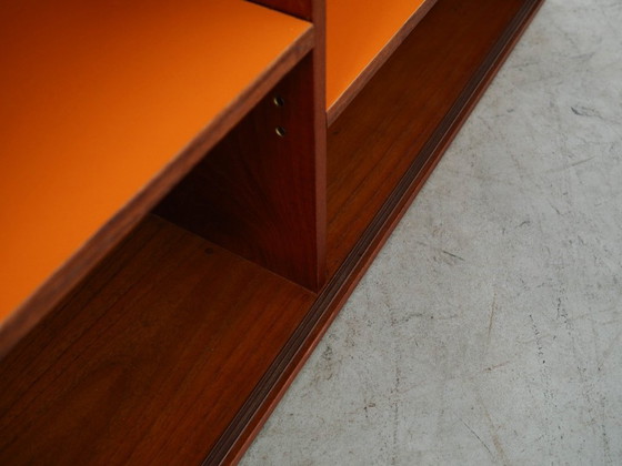 Image 1 of Teakhouten boekenkast, Duits ontwerp, jaren 70, vervaardigd door RT Möbel