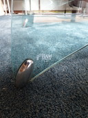 FIAM Italia Glas-Couchtisch