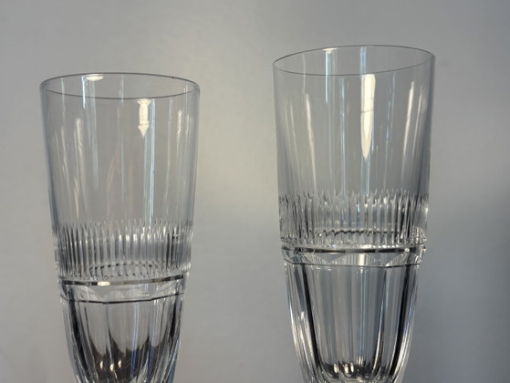 2 Flûtes Saint Louis Trianon Model – Gläser & Karaffe, Crystal (photo 8 of 14)