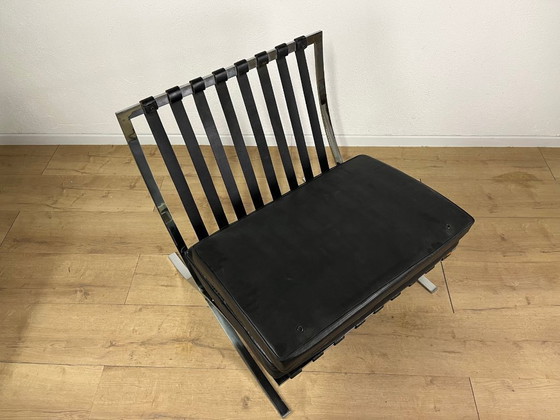 Image 1 of Knoll - Ludwig Mies van der Rohe - Fauteuil - Chaise Barcelone
