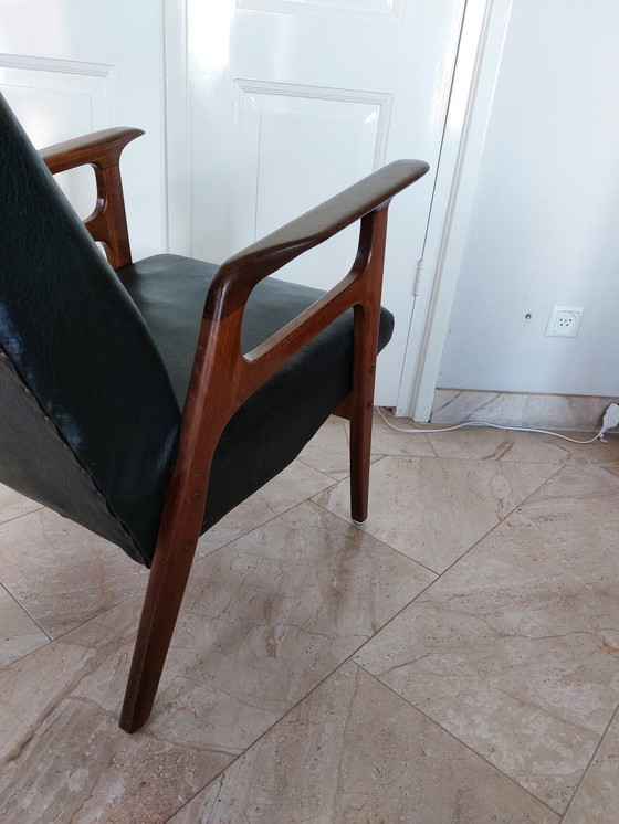 Image 1 of Fauteuil lounge danois vintage, années 1950/1960