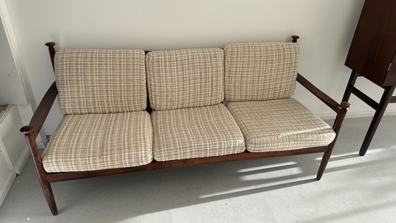 Image 1 of Skandinavisches 3-Sitzer-Sofa aus den 1960er Jahren
