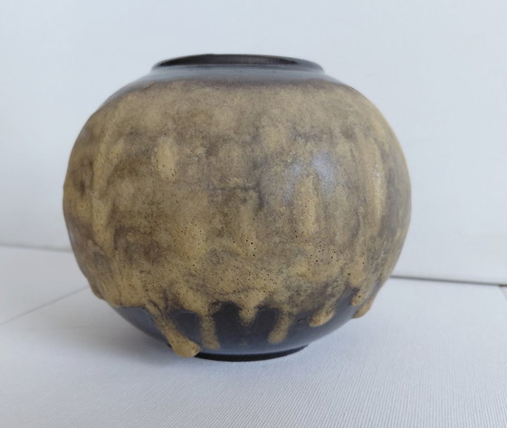 Einzigartiges 1970er Vasen-Duo-Set Ruscha 822 & DDR Strehla 1408/18 – Ruscha en Strehla, Ceramic (photo 5 of 17)