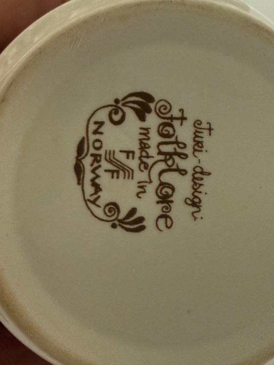 Image 1 of Folklore Noorwegen keukenset van 6