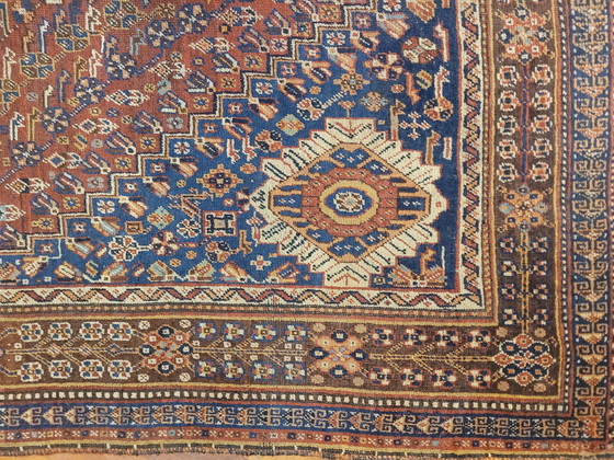 Image 1 of Antigua Alfombra Persa, Estilo Feraghan, S. Xix – Irán – 305 X 155