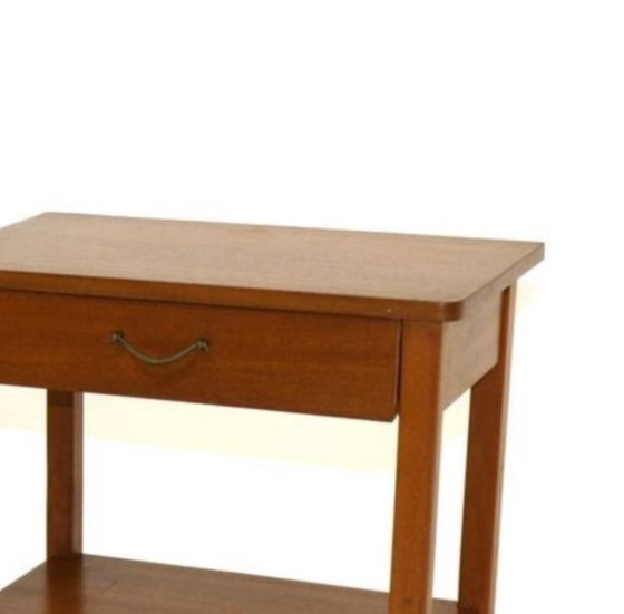 Image 1 of Juego de dos mesitas de noche escandinavas de caoba, Suecia, 1960