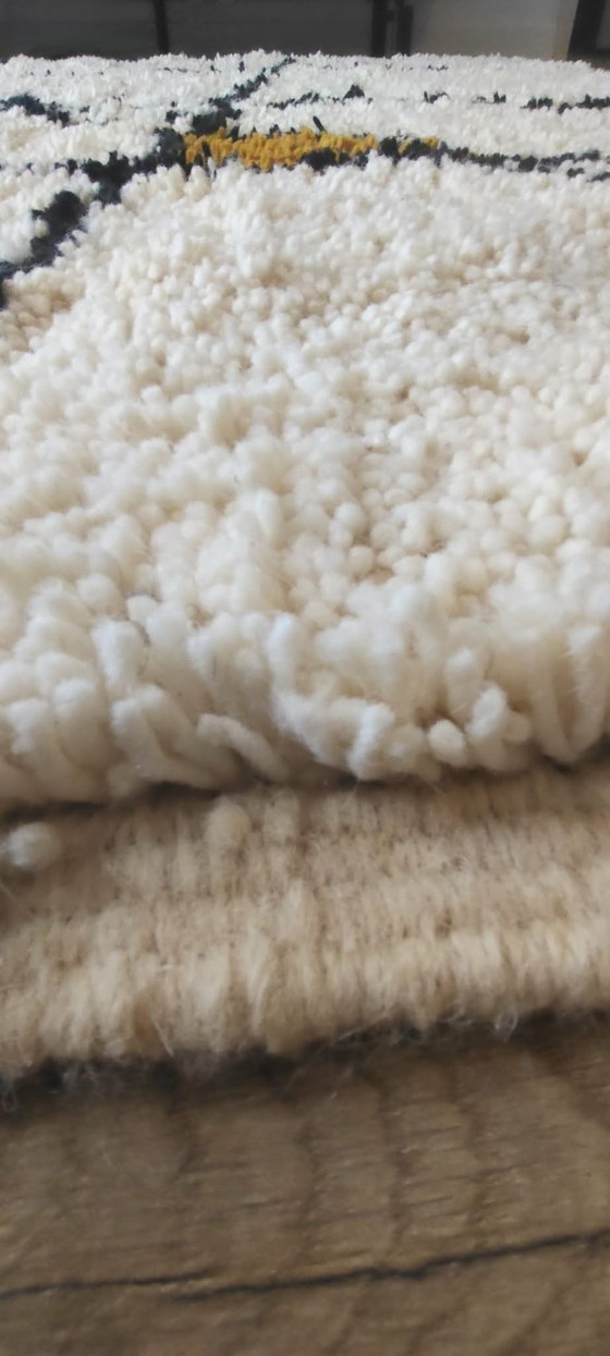 Image 1 of Berbertapijt vloedkleed nieuw wol 200 cm x 300 cm marokkaans