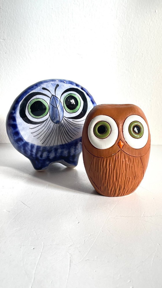 Image 1 of Gufi in ceramica vintage fatti a mano