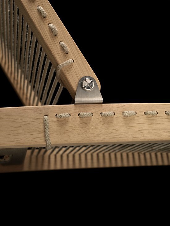 Image 1 of Hans Wegner PP Møbler pp524 Sedia a sdraio