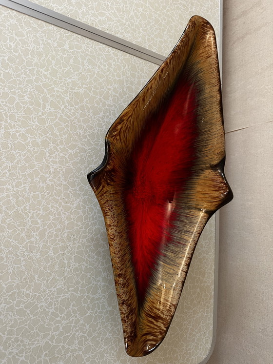 Image 1 of Large vintage ceramic bowl/empty pocket attributed to Vallauris