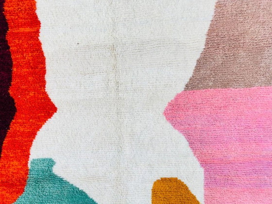 Image 1 of Handgeknüpfter, farbenfroher Berberteppich, 300 cm x 200 cm