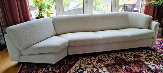 Image 1 of Leolux 4 seater sofa with corner