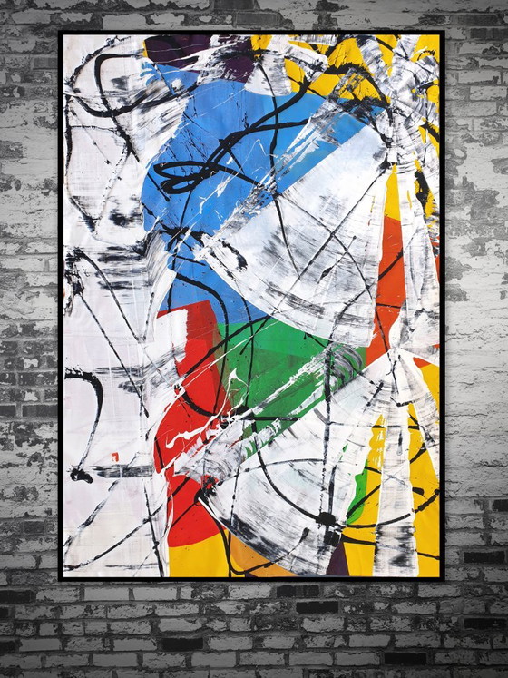 Jürgen Angeler - Playful Dynamics - XXL – Paintings & Drawings, Canvas (photo 27 of 28)