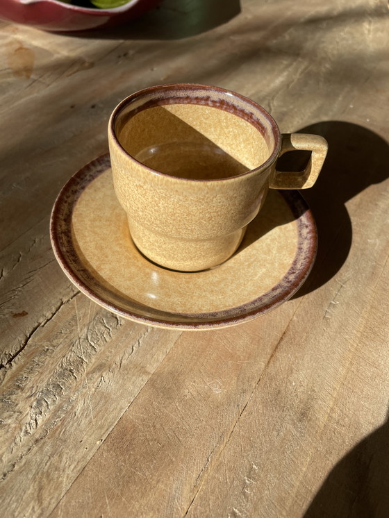 Image 1 of Vintage Pagnossin Treviso Italië Espressokopjes