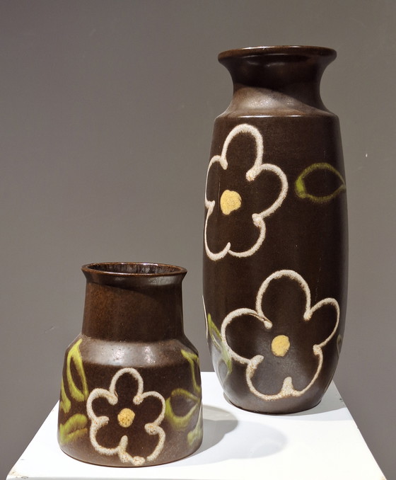 Image 1 of Vintage West Germany Vases 1970s