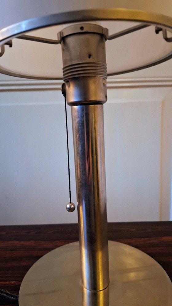 BauhausTecnolumen Wagenfeld Lampe de table WA 24 – Glass, Metal (photo 6 of 10)