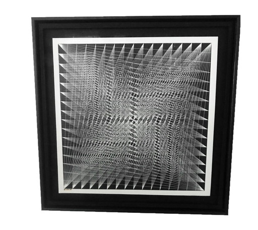 Kinetische Kunst - Radius - Lucille Roebuck Keeler - Op Art - 1965