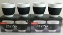 Cuatro tazas de porcelana Bodum Pavina, 0,25 L